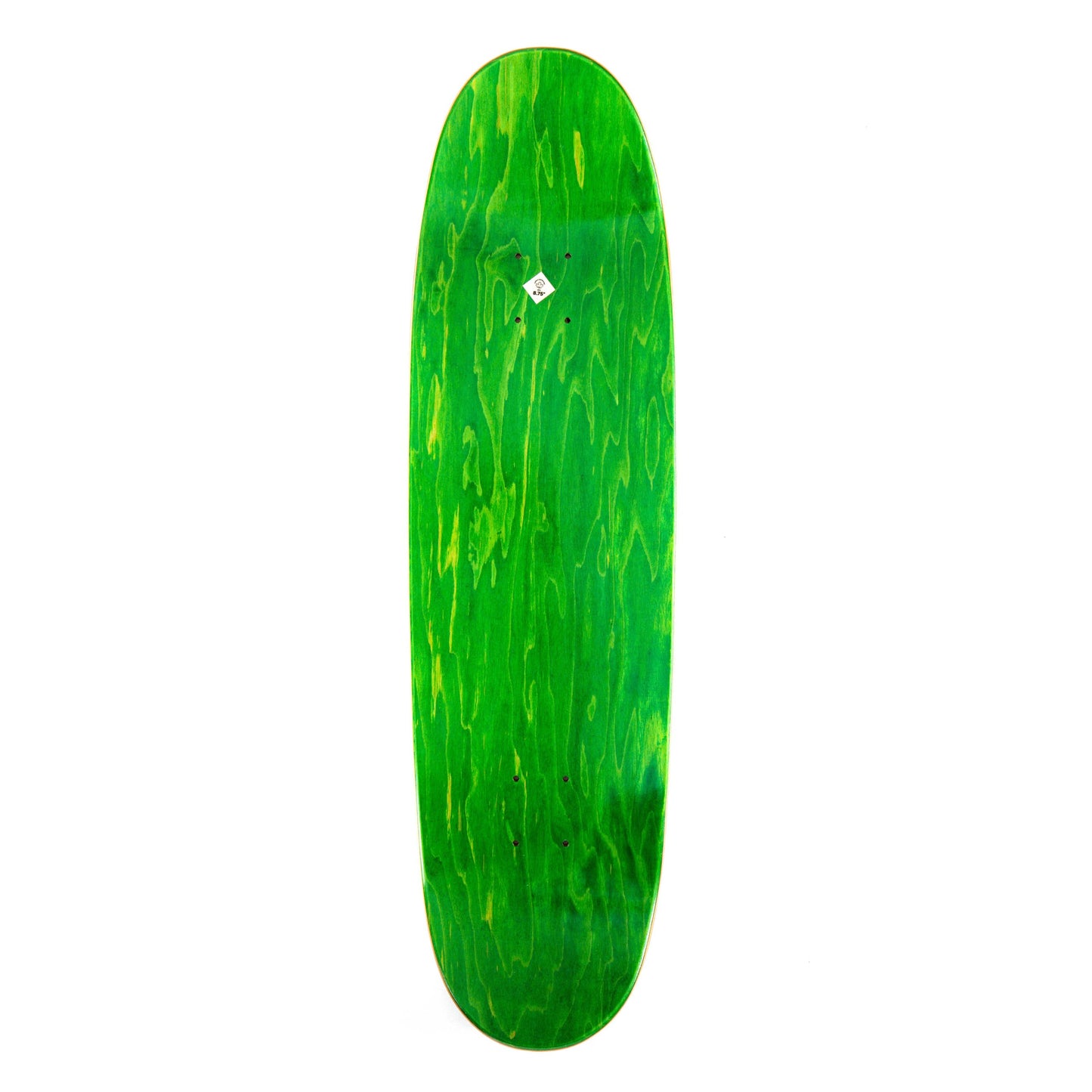 SUBMIT 8.75 SKATEBOARD SPECIAL SHAPE DECK LIME GREEN