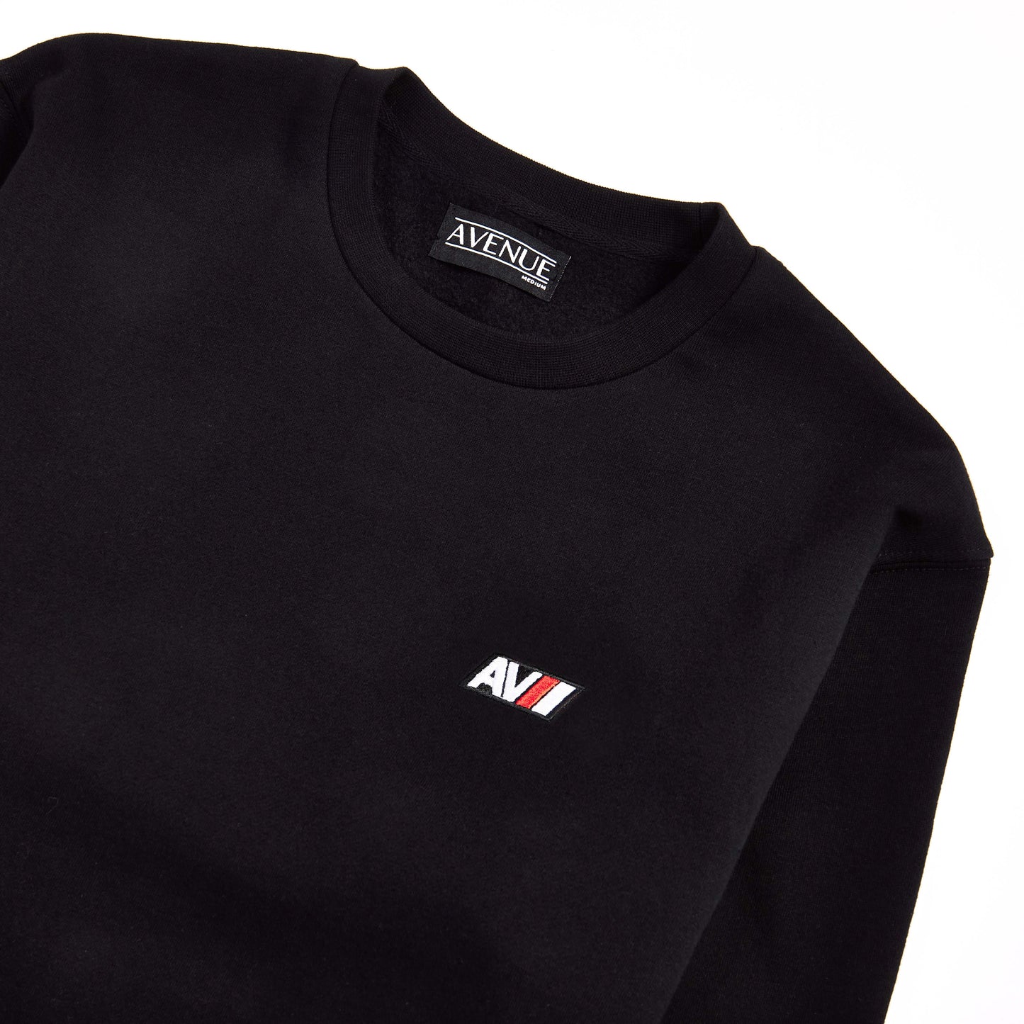 AV SPORT CREWNECK BLACK