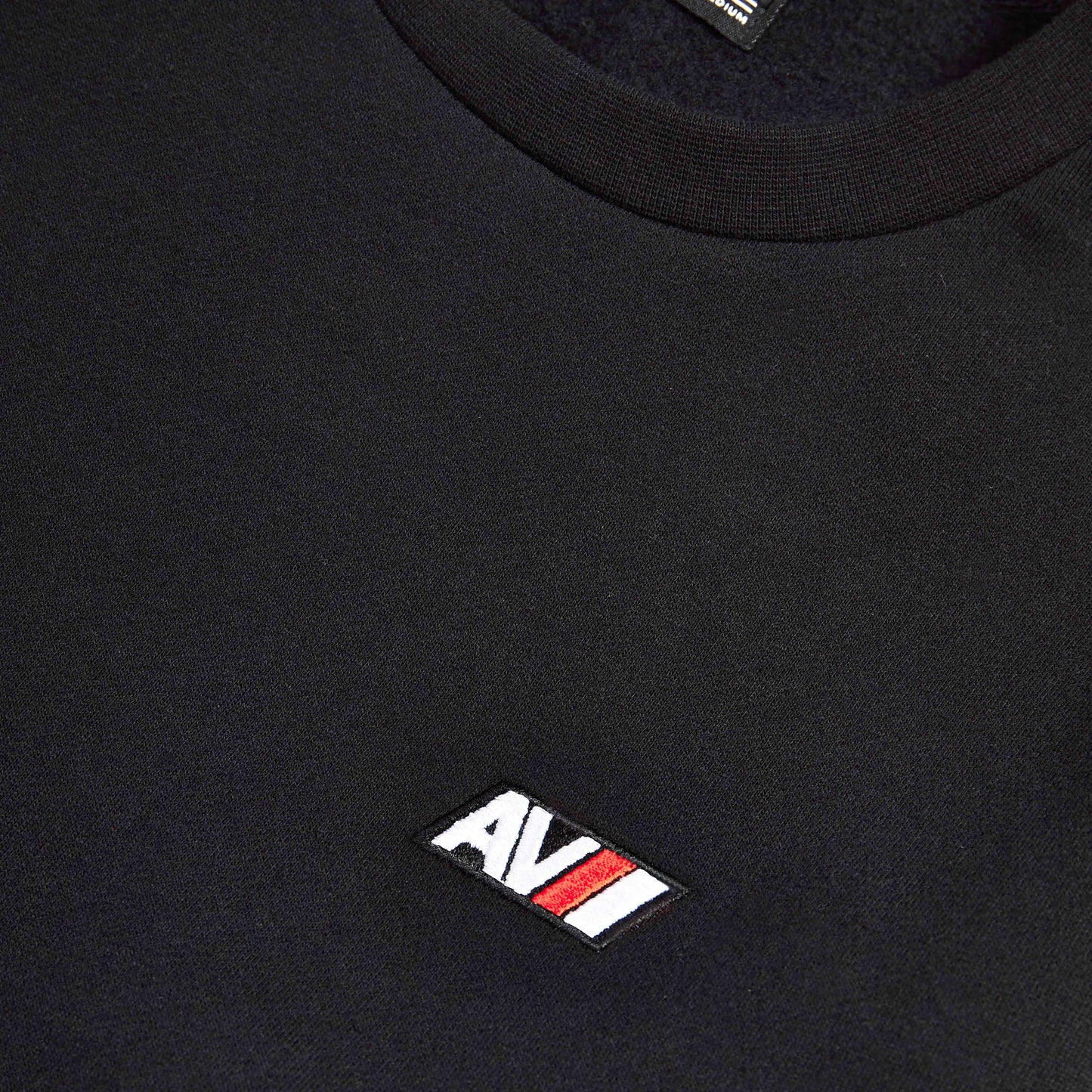 AV SPORT CREWNECK BLACK