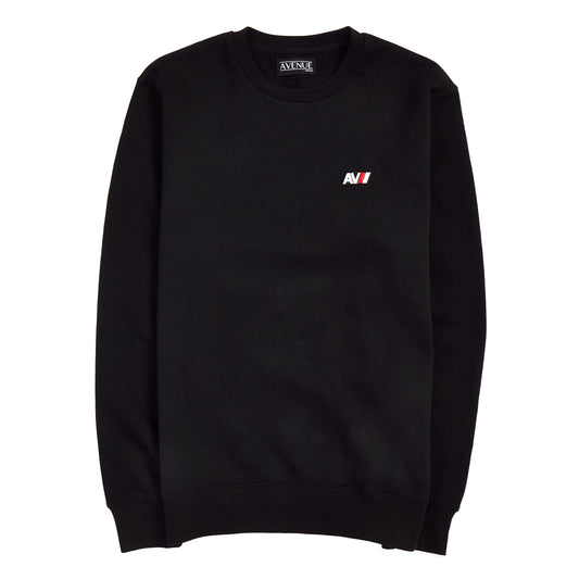 AV SPORT CREWNECK BLACK