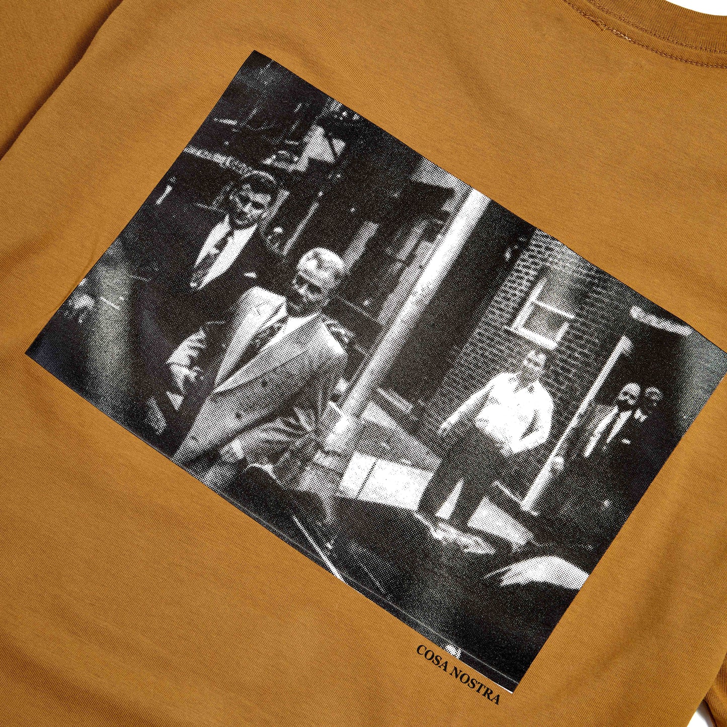 COSA NOSTRA T-SHIRT CAMEL