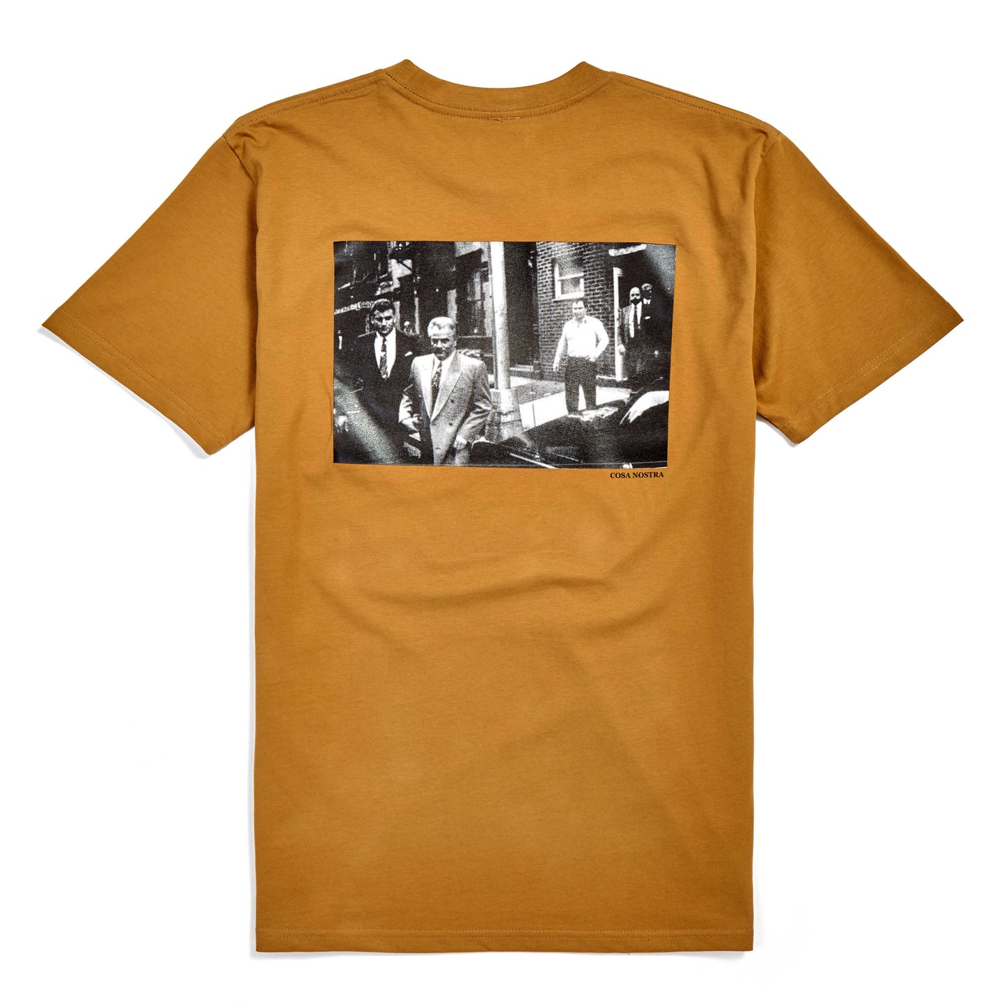 COSA NOSTRA T-SHIRT CAMEL