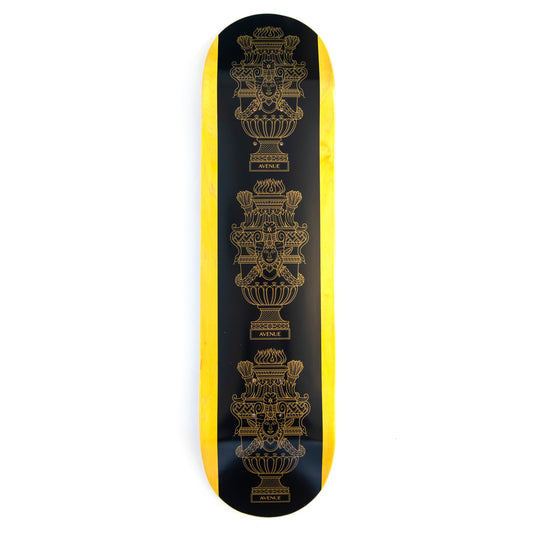 DYNASTY 9.0 SKATEBOARD DECK YELLOW