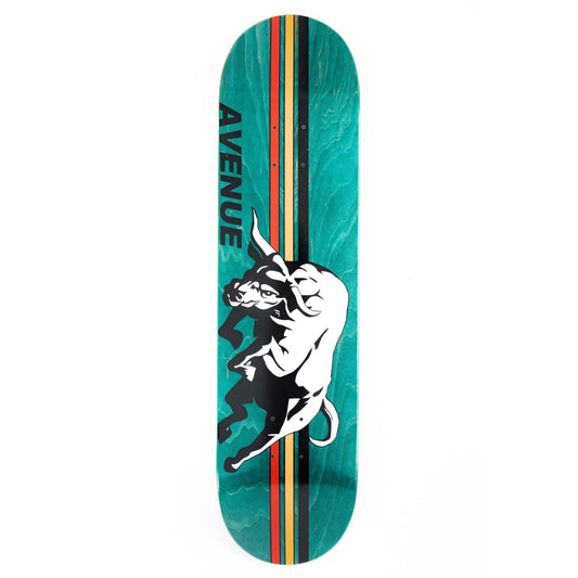 KNOCKOUT 8.125 SKATEBOARD DECK GREEN