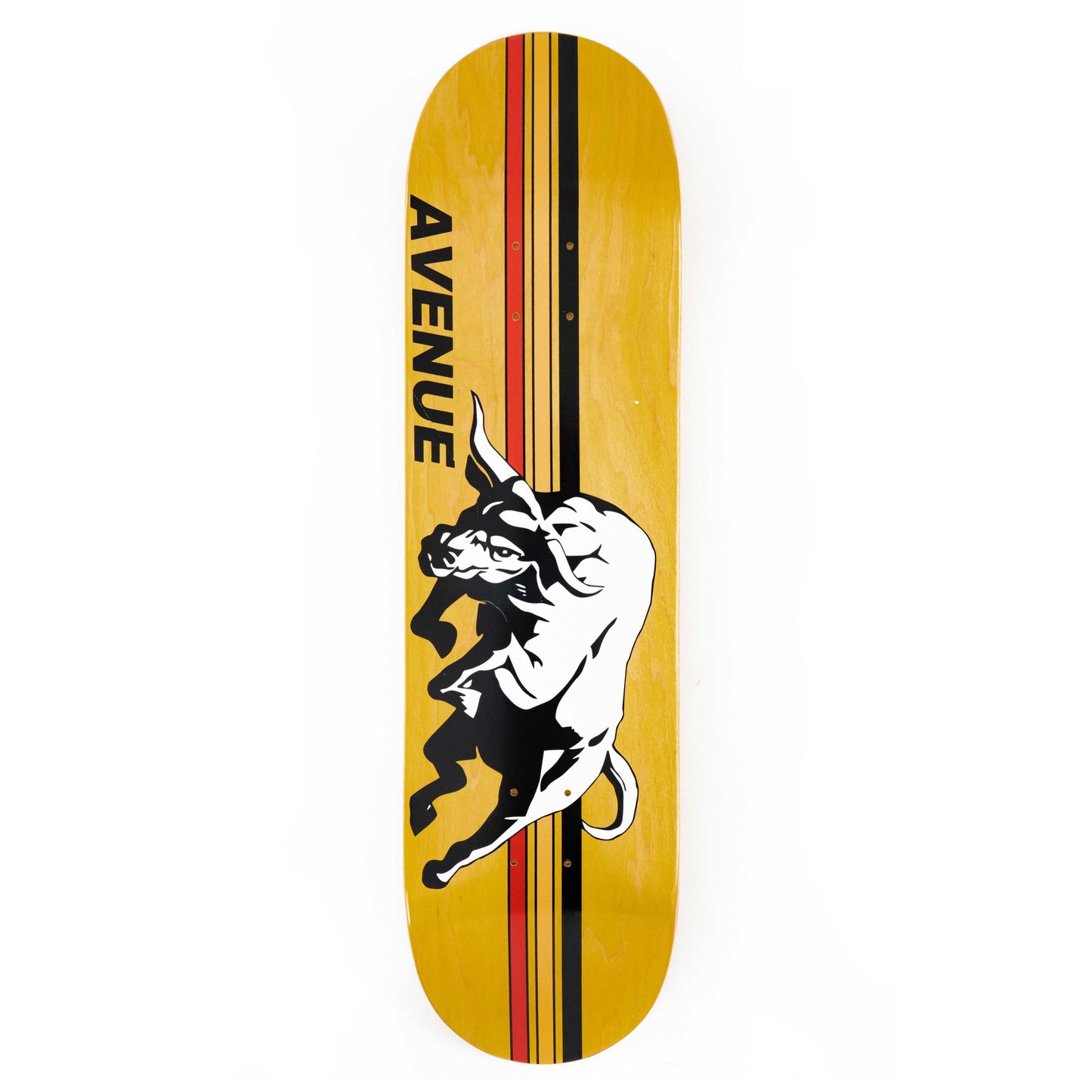 KNOCKOUT 8.375 SKATEBOARD DECK YELLOW