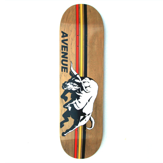 KNOCKOUT 8.75 SKATEBOARD DECK GREY