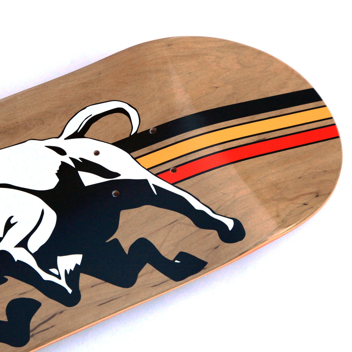 KNOCKOUT 8.75 SKATEBOARD DECK GREY